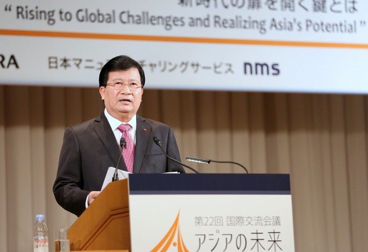 Deputy Prime Minister Trinh Dinh Dung attends Asia Future Conference  - ảnh 1